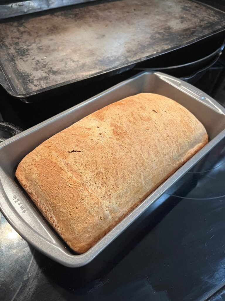 easy 6-ingredient bread fresh baked